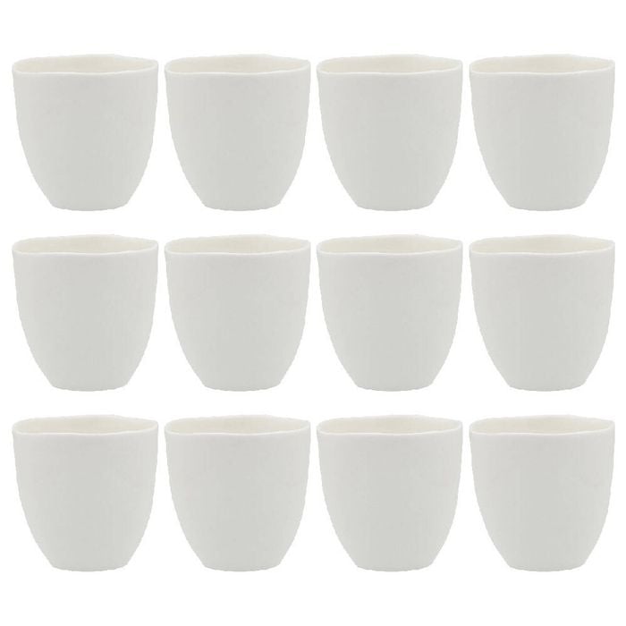 12PK Ecology Elegant Kitchenware Porcelain Haven Latte Cup 270ml