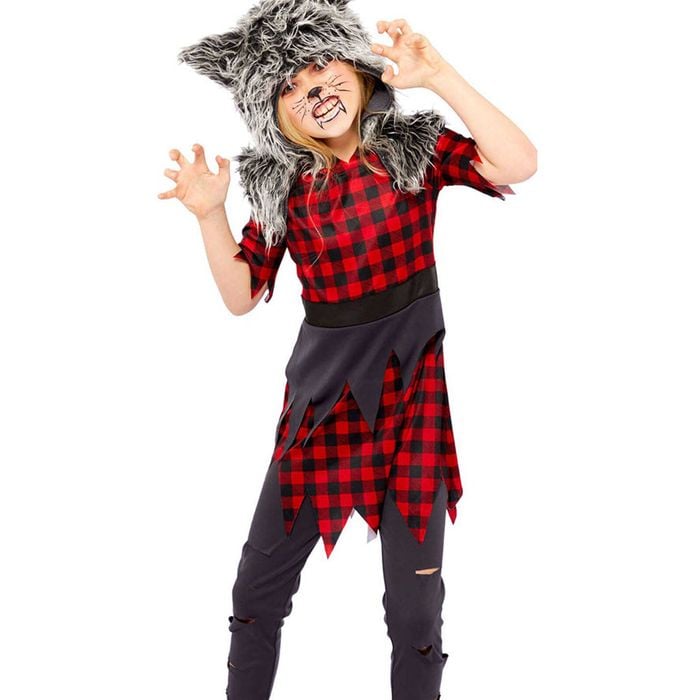 Miss Hungry Howler Girls Werewolf Halloween Costume - 6-8