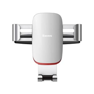 Metal Age Gravity Car Mount Silver Phone Holder Baseus