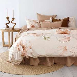 Poppy Quilt Cover Set - Queen