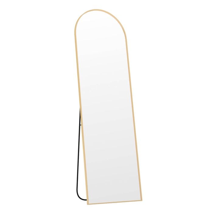 Yezi 165cm Full Length 3IN1 Free Standing Floor Mirror - Gold