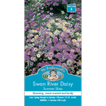 Mr Fothergill's Swan River Daisy Summer Sky Flower Seeds