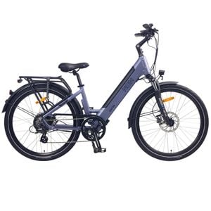 Ncm T3s Step-thru Trekking E-bike, 250w, 48v 12ah 576wh Battery, Hydraulic Brake [lavender Blue 26"]