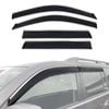 AUSGO Stainless Trim Weather Shields for Toyota Landcruiser Prado 150 Series 2009-2024 Weathershields Window Visors