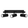 Cougar Lighting Urban 3lt 15w LED Rail Spot Light Black