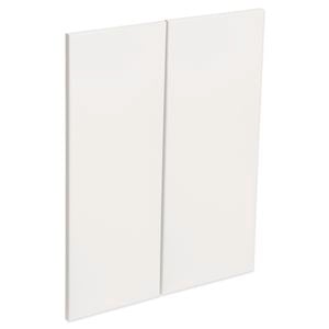 Kaboodle Egg White Modern Corner Wall Cabinet Door - 2 Pack