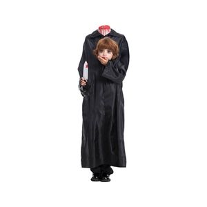 More Than Party Kids Halloween Headless Zombie Scary Costume Robe 10-12y