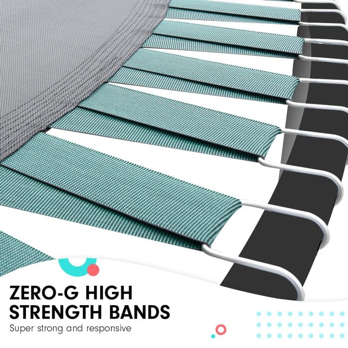 Kahuna 12ft Springless Trampoline With Basketball Set - Bunnings Australia