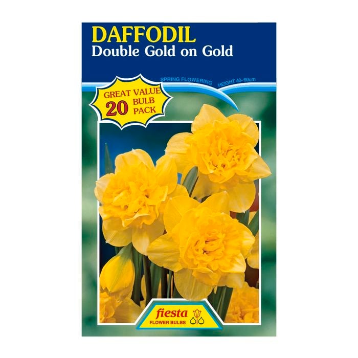 Daffodil Double Gold On Gold - 20 Bulbs
