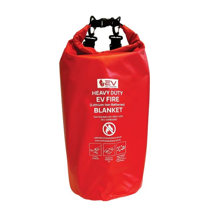 Heavy-Duty EV Fire Blankets suitable for Lithium-ion Battery Fires