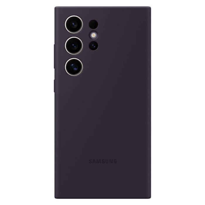 Samsung Silicone Case (suits Galaxy S24 Ultra) - Violet