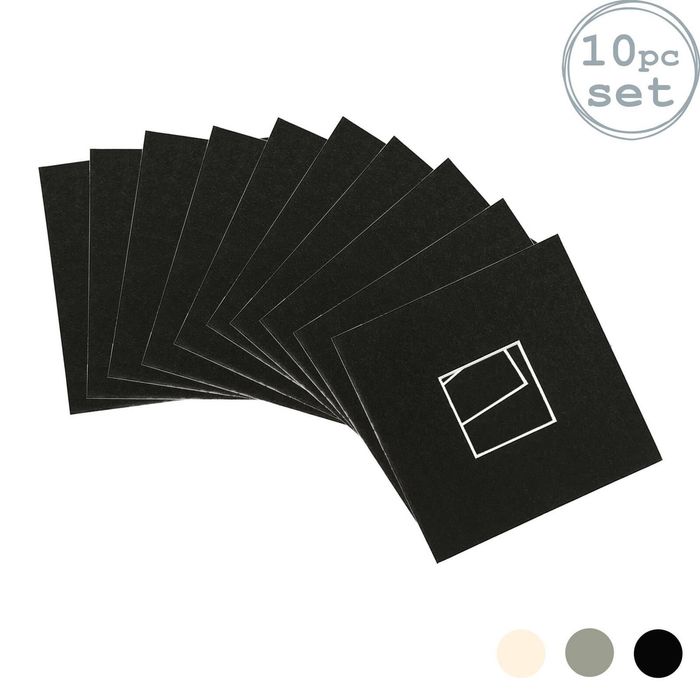 10x Picture Photo Mounts - To Fit Frame Size 6 X 6" For Image Size 2 X 2"