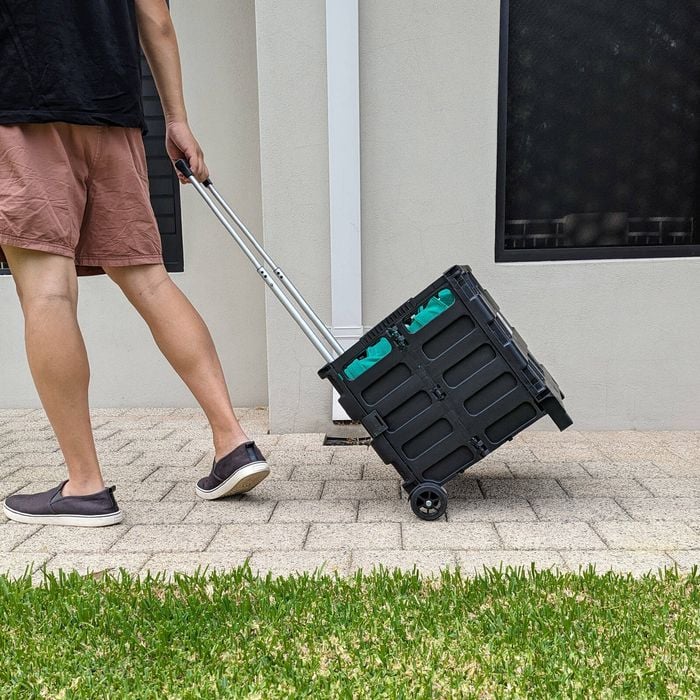 Move It 35kg Folding Crate Hand Trolley - Bunnings Australia