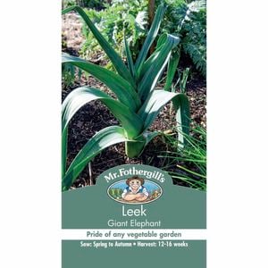 Mr Fothergill's Leek Elephant Vegetable Seeds