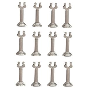 Trenton 12 Harp Shape Place Card Menu Holder - 65mm