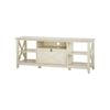 Maestro Furniture Lorrel Modern TV Stand Entertainment Unit Storage Cabinet - Antique White