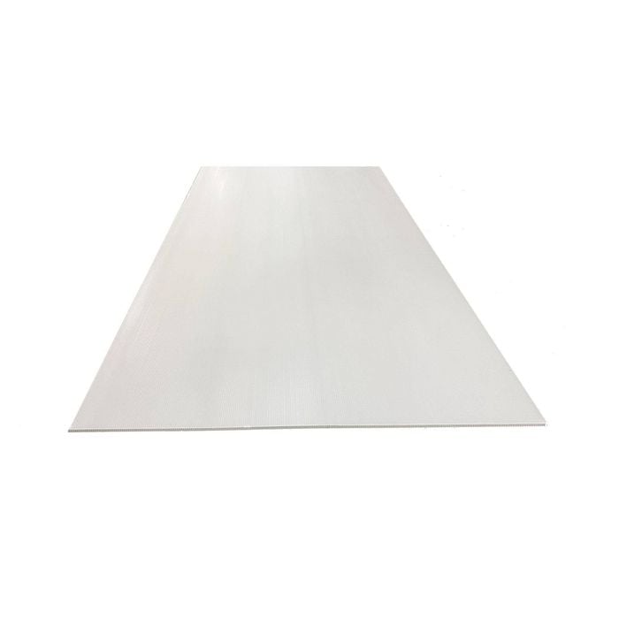 Tunnelcore 1200 x 900 x 3mm White Double Wall PP Flute Board