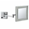 Dolphy 3x Led Magnifying Makeup Mirror - Wall Mount (chrome Finish)
