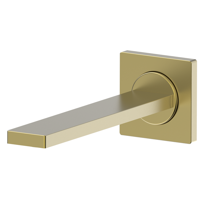 Mondella Brushed Brass Rococo Bath Spout