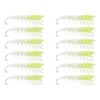 2x 6PK 3In Rapala Crush City Imposter Plastic Prawn Lures - Chartreuse Yabbie