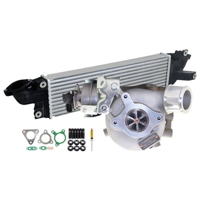 Upgrade Billet Turbo Charger With 50mm Intercooler For Mitsubishi Triton Mr 4n15 2.4l 2019 Onwards