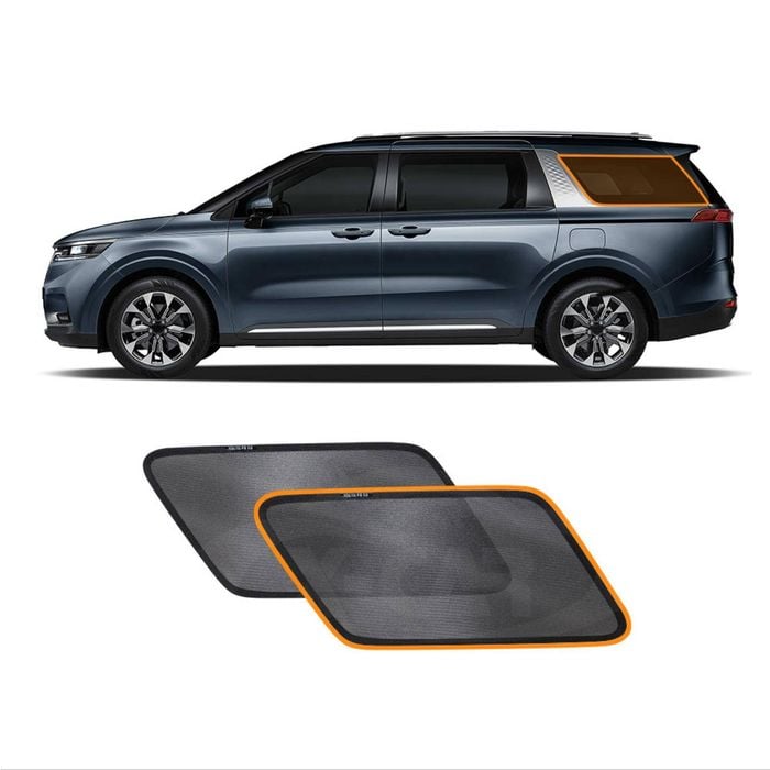Port Window Sun Shade for Kia Carnival KA4 Series 2020-Onwards Car Sun Blind Mesh Third Row Window
