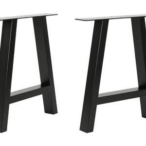 A-Shape Metal Table Legs - Set of 2