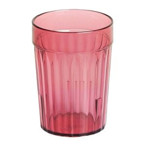 Kh Healthcare Plastic Tumbler Healthcare Range Burgundy San 230ml 72 Pack
