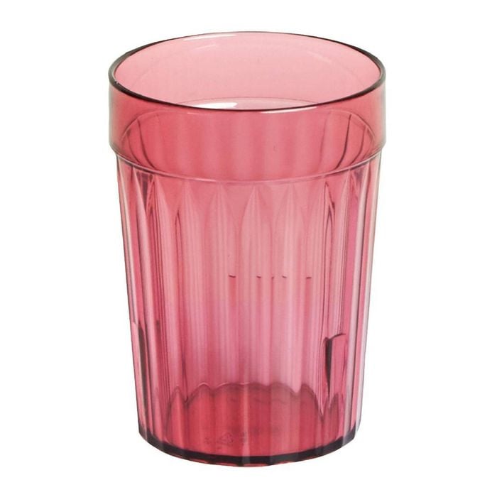 Kh Healthcare Plastic Tumbler Healthcare Range Burgundy San 230ml 72 Pack