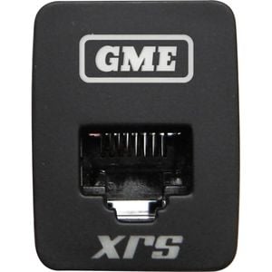 GME RJ45 Pass Through Adapter Fits Selected Nissan Models 30.6x23.5mm White