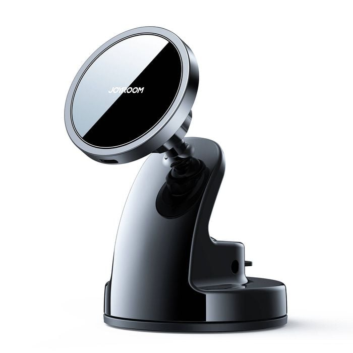 Phone Holder Joyroom Magnetic Wireless Car Charge Holder Zs240 Dashboard 15w