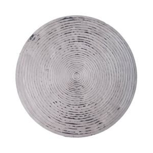 Ssh Collection Goren 76cm Wide Concentric Circle Wall Art - Polished Aluminium