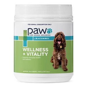 Paw Wellness & Vitality Multivitamin Chews 300 Gm` 1 Pack