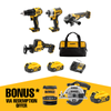 DeWALT 18V XR 5.0Ah 4 Piece Combo Kit DCZ409P2-XE