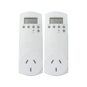 HPM Slimline 24/7 Digital Timer - Pack of 2