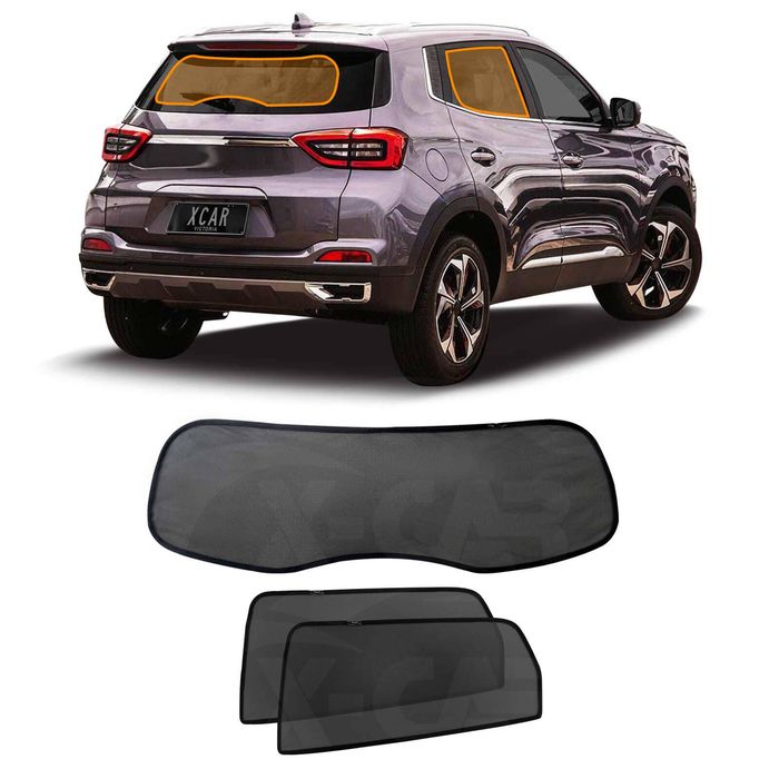 Window Sun Shades For Chery Tiggo 4 Pro 2024-onwards Car Custom Rear Windscreen Shade Sun Blind Mesh