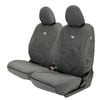 Razorback 4x4 XP7 Heavy Duty Canvas 2x Front Seat Covers Suitable for a Mitsubishi Triton MQ (NOT EXCEED)