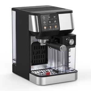 Advwin Coffee Maker with Milk Frother, Semi-automatic Espresso Maker