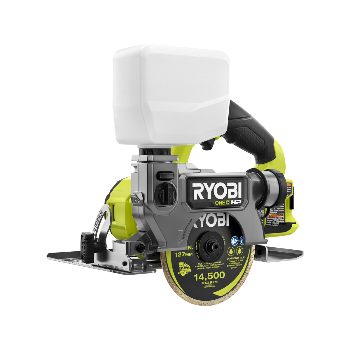 Ryobi 18V ONE HP 127mm Brushless Tile And Masonry Saw Tool Only Bunnings Australia