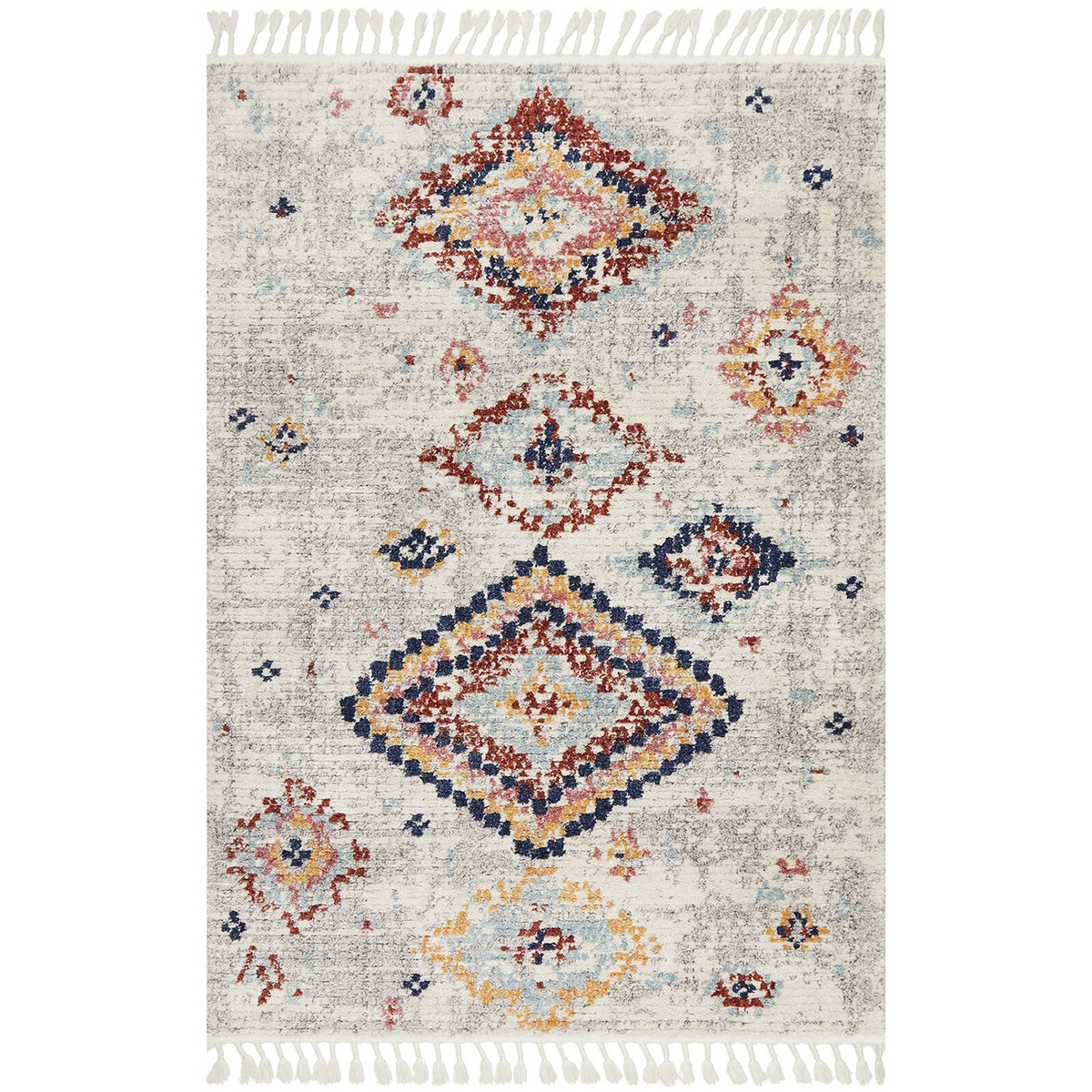 Moroccan 222 Silver 400X300Cm Rug - Bunnings Australia