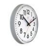 Nextime Peter Silent Movement Plastic Wall Clock 26x26cm White