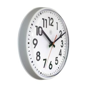 Nextime Peter Silent Movement Plastic Wall Clock 26x26cm White