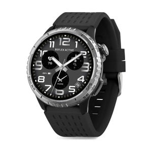 Reflex Active Seaventure 5atm Water Resistant Smart Watch Black