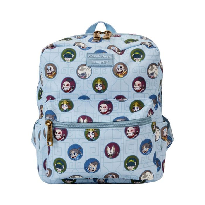 Avatar: The Last Airbender Nylon Square Mini Backpack 8.5x9.75in