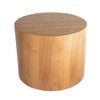SK Designer Living | Woody Round Wood Side Table - Natural
