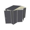 Build-a-Shed 3.0 x 1.5 x 2.3m Triple Hinge Door Narrow Shed - Grey