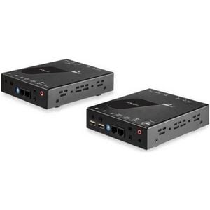 StarTech.com KVM Extender - Wired - TAA Compliant - 1 Computer(s) - 1 Remote User(s) - 100.58 m Range - 4K
