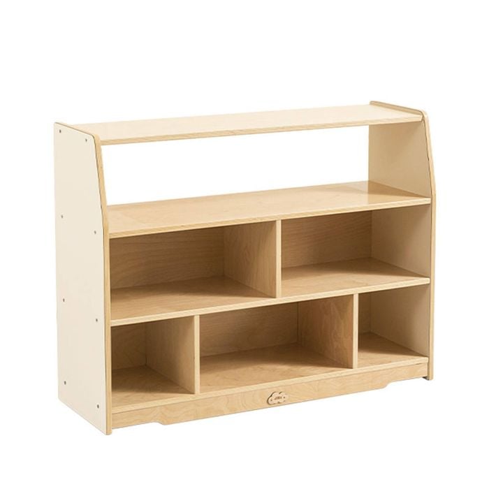 Jooyes Goteborg 5 Cubby Storage Cabinet - H76cm - 100cm | Bookshelf | 76cm