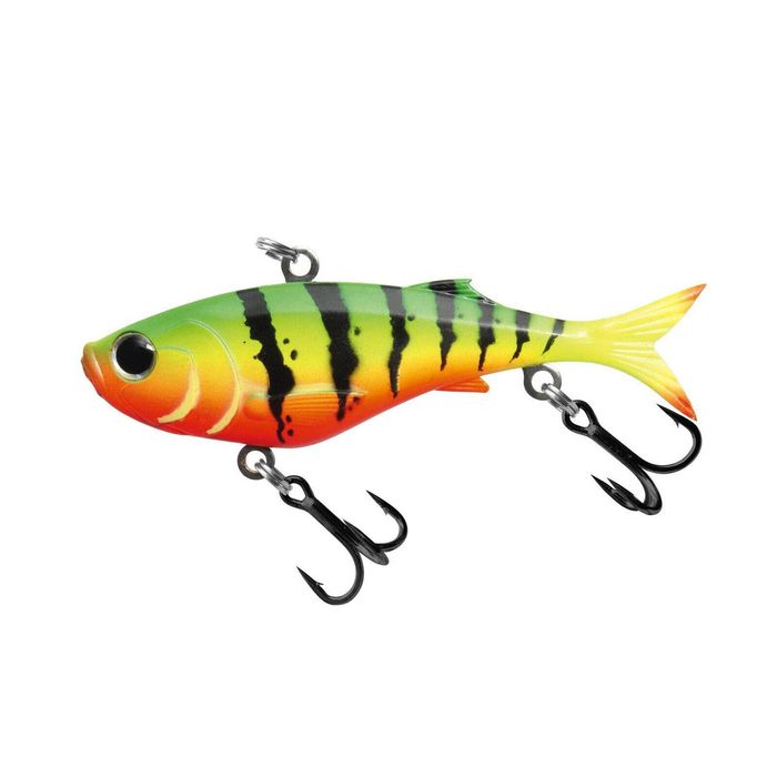 TT Lures Quake Power Vibe 60mm Soft Plastic Fishing Lure Flamin Perch