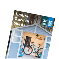 Shed Selector - Timber Garden Sheds Brochure Cover